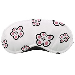 Plum Seamless Flower Sleeping Masks