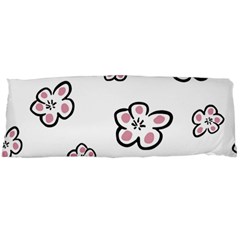 Plum Seamless Flower Body Pillow Case (Dakimakura)