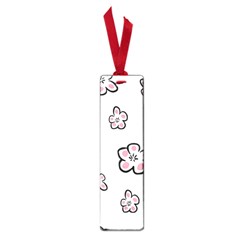 Plum Seamless Flower Small Book Marks by Mariart