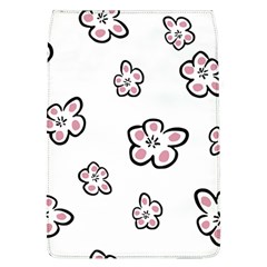 Plum Seamless Flower Removable Flap Cover (L)