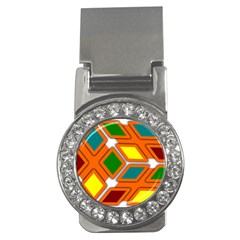 Shape Plaid Money Clips (cz)  by Mariart