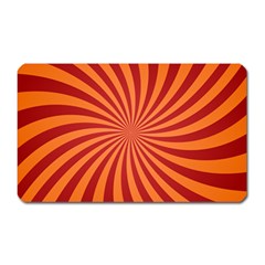 Spiral Swirl Background Vortex Magnet (rectangular) by Mariart