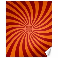 Spiral Swirl Background Vortex Canvas 16  X 20  by Mariart