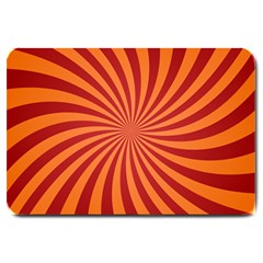 Spiral Swirl Background Vortex Large Doormat  by Mariart