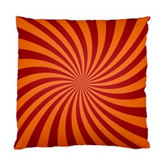 Spiral Swirl Background Vortex Standard Cushion Case (one Side) by Mariart