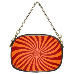 Spiral Swirl Background Vortex Chain Purse (two Sides) by Mariart