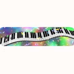 Piano Keys Music Colorful Large Bar Mats by Mariart