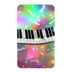 Piano Keys Music Colorful Memory Card Reader (rectangular) by Mariart