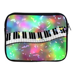 Piano Keys Music Colorful Apple Ipad 2/3/4 Zipper Cases by Mariart