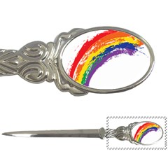 Watercolor Painting Rainbow Letter Opener by Mariart