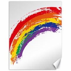 Watercolor Painting Rainbow Canvas 18  X 24  by Mariart