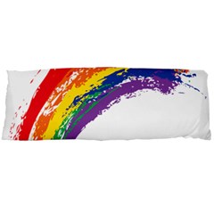 Watercolor Painting Rainbow Body Pillow Case Dakimakura (two Sides) by Mariart