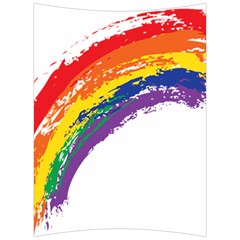 Watercolor Painting Rainbow Back Support Cushion by Mariart