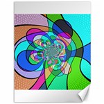 Retro Wave Background Pattern Canvas 36  x 48  35.26 x46.15  Canvas - 1