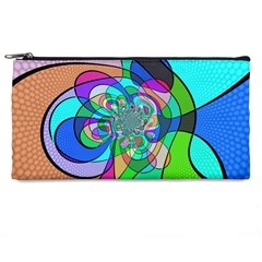 Retro Wave Background Pattern Pencil Cases