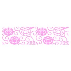 Peony Spring Flowers Satin Scarf (oblong) by Mariart