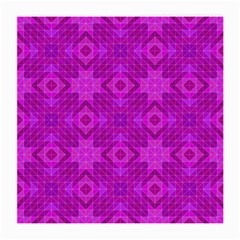 Magenta Mosaic Pattern Triangle Medium Glasses Cloth by Pakrebo