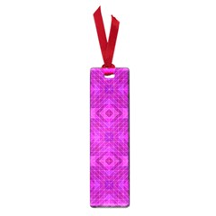 Magenta Mosaic Pattern Triangle Small Book Marks by Pakrebo