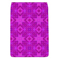 Magenta Mosaic Pattern Triangle Removable Flap Cover (l) by Pakrebo