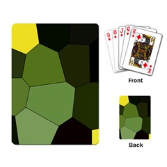 Mosaic Structure Background Tile Playing Cards Single Design by Pakrebo