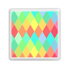 Low Poly Triangles Memory Card Reader (square) by Pakrebo