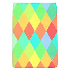 Low Poly Triangles Removable Flap Cover (l) by Pakrebo