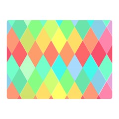 Low Poly Triangles Double Sided Flano Blanket (mini)  by Pakrebo