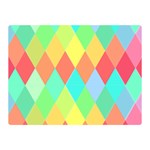 Low Poly Triangles Double Sided Flano Blanket (Mini)  35 x27  Blanket Front