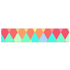 Low Poly Triangles Small Flano Scarf by Pakrebo