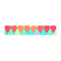 Low Poly Triangles Flano Scarf (mini) by Pakrebo