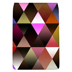 Abstract Geometric Triangles Shapes Removable Flap Cover (s) by Pakrebo