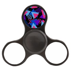 Memphis Pattern Geometric Abstract Finger Spinner by Pakrebo