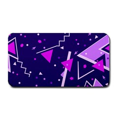 Purple Blue Geometric Pattern Medium Bar Mats by Pakrebo