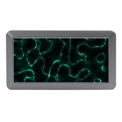 Green Pattern Background Abstract Memory Card Reader (mini)