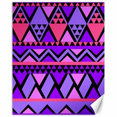 Seamless Purple Pink Pattern Canvas 16  X 20  by Pakrebo