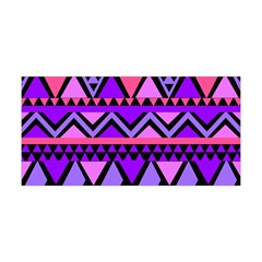 Seamless Purple Pink Pattern Yoga Headband by Pakrebo