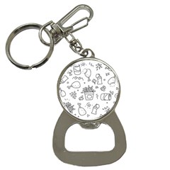 Set Chalk Out Scribble Collection Bottle Opener Key Chains by Pakrebo