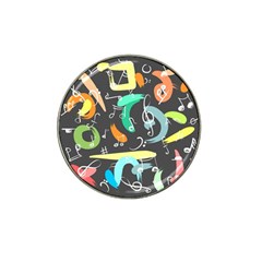 Repetition Seamless Child Sketch Hat Clip Ball Marker by Pakrebo