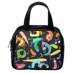 Repetition Seamless Child Sketch Classic Handbag (one Side) by Pakrebo