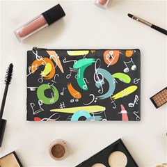 Repetition Seamless Child Sketch Cosmetic Bag (medium) by Pakrebo