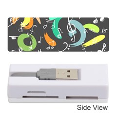 Repetition Seamless Child Sketch Memory Card Reader (stick) by Pakrebo