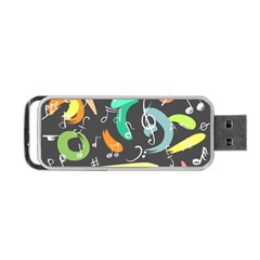 Repetition Seamless Child Sketch Portable Usb Flash (two Sides) by Pakrebo