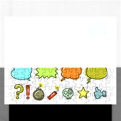 Set Collection Balloon Image Rectangular Jigsaw Puzzl by Pakrebo