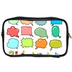 Set Collection Balloon Image Toiletries Bag (two Sides) by Pakrebo