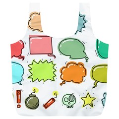 Set Collection Balloon Image Full Print Recycle Bag (xl) by Pakrebo