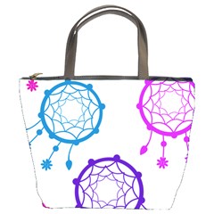 Dreamcatcher Dream Catcher Pattern Bucket Bag by Pakrebo