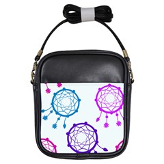 Dreamcatcher Dream Catcher Pattern Girls Sling Bag by Pakrebo