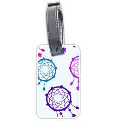 Dreamcatcher Dream Catcher Pattern Luggage Tags (one Side) 