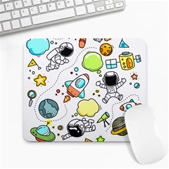 Sketch Cartoon Space Set Large Mousepads by Pakrebo