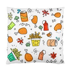 Cute Sketch Set Child Fun Funny Standard Cushion Case (two Sides) by Pakrebo